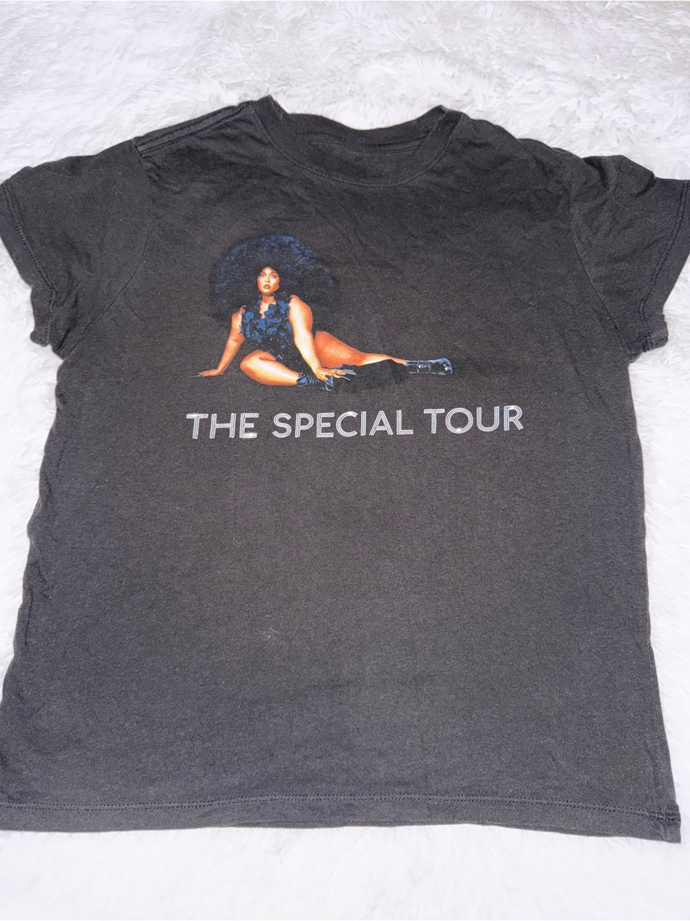 Black "The Special Tour" Graphic Tee - Women